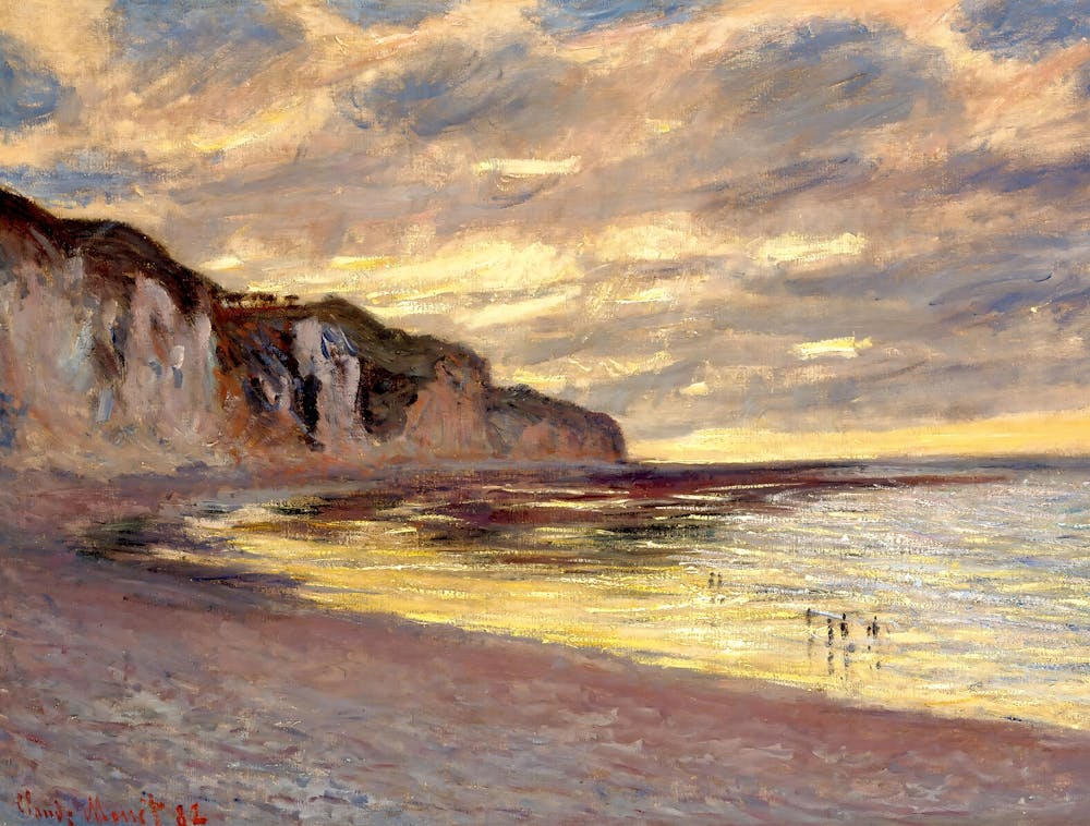 Claude Monet - At Sunset