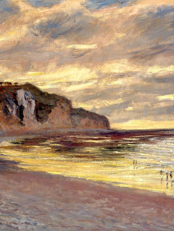 Claude Monet - At Sunset