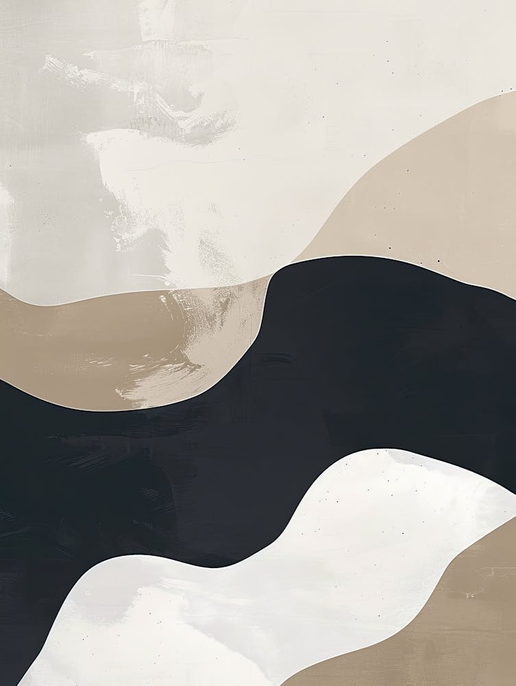 Beige Melodies Minimalist Style