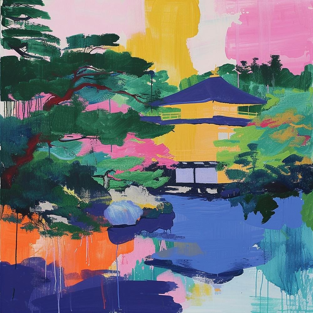 Colourful Gardens Ryoan Ji Garden Japan 2