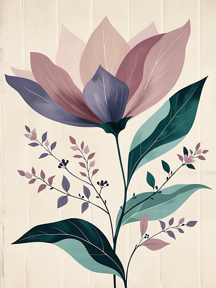 Delicate Watercolor Petals