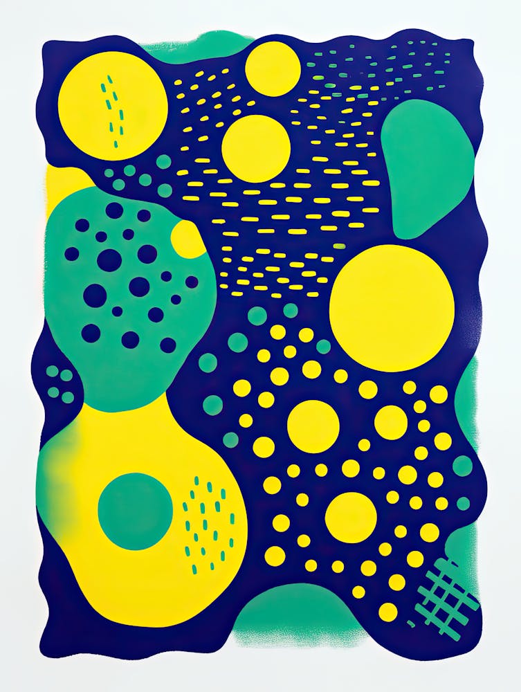 Electric Patterns Futuristic Psychedelic Style