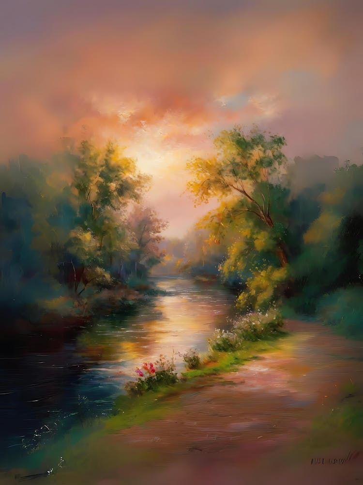 Sunset By The River 6