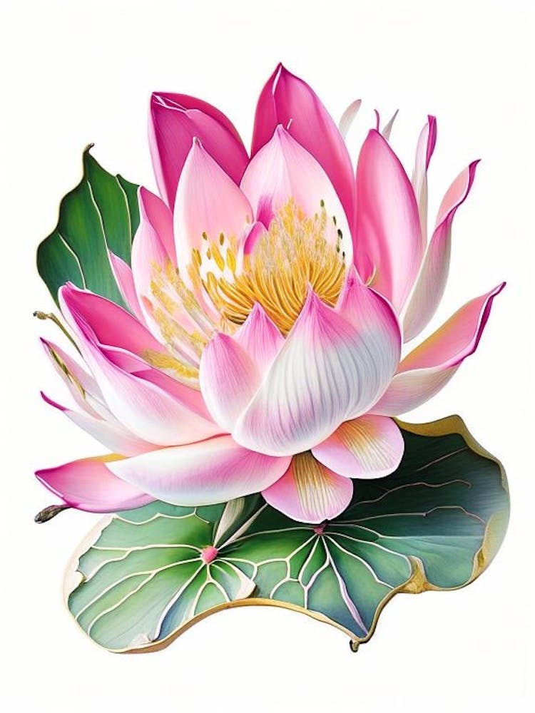 Pink Lotus Decoupage 2