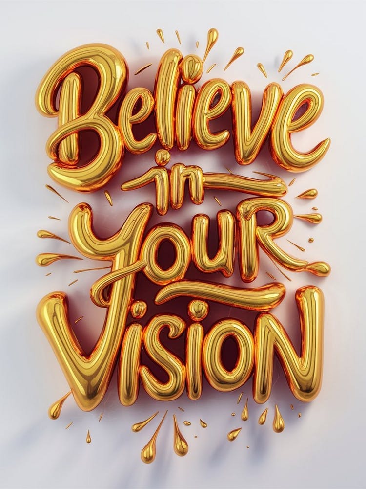 Believe In Your Vision 1