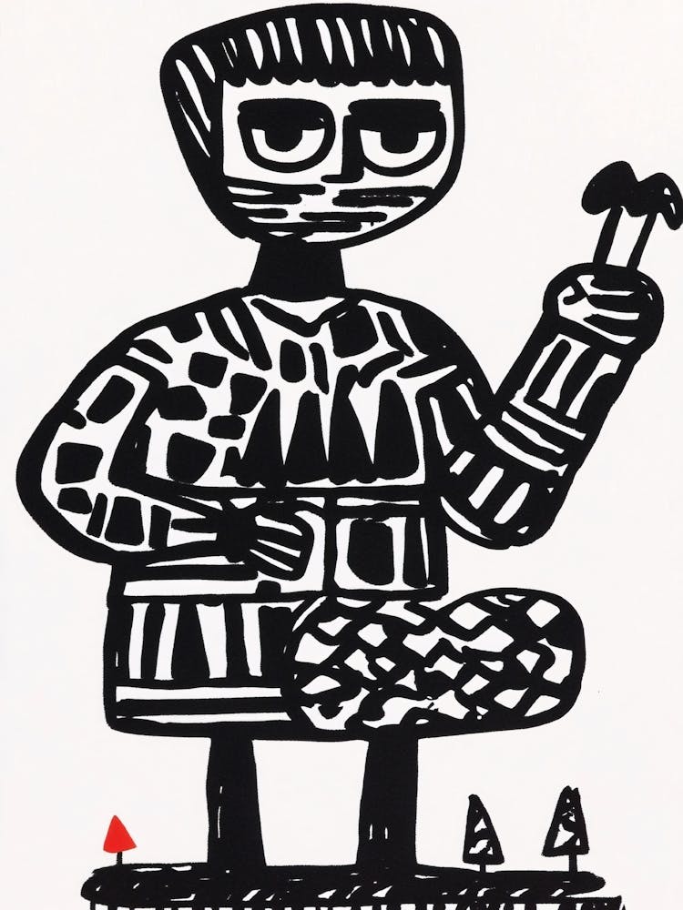 Man With A Knife