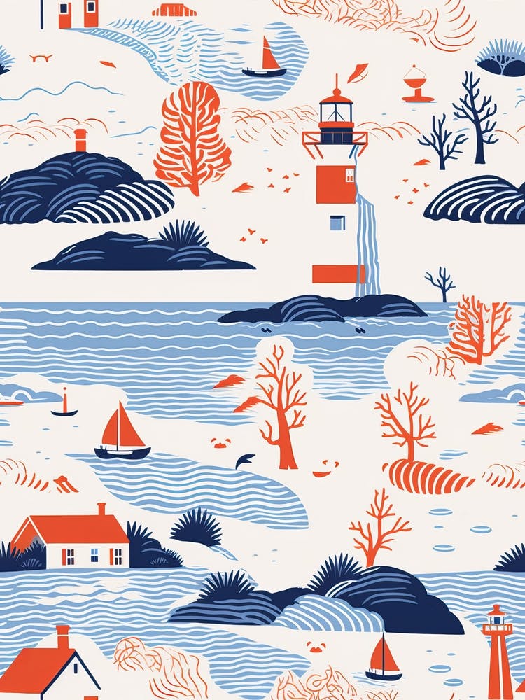 Cape Cod In Massachussetts, Inspired Travel Pattern 2