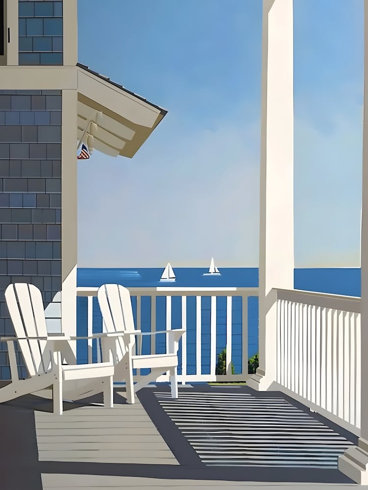 Porch On The Beach