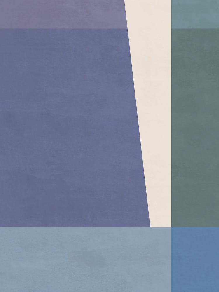 Abstract Shapes - blue 02