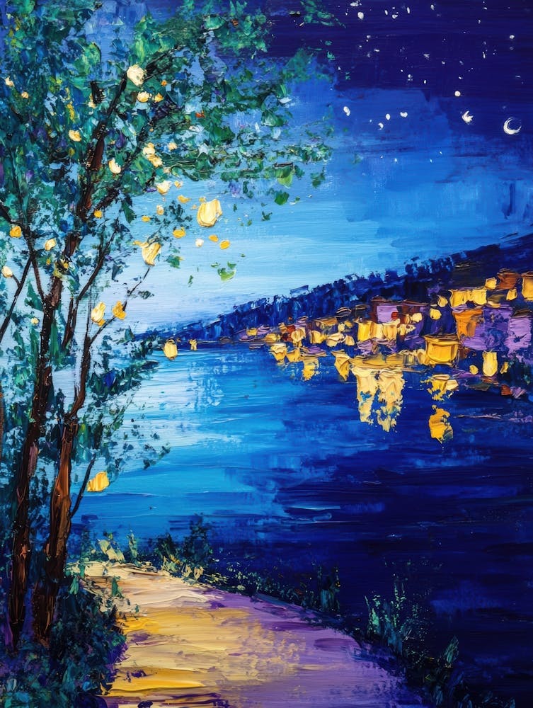 Night On The Lake