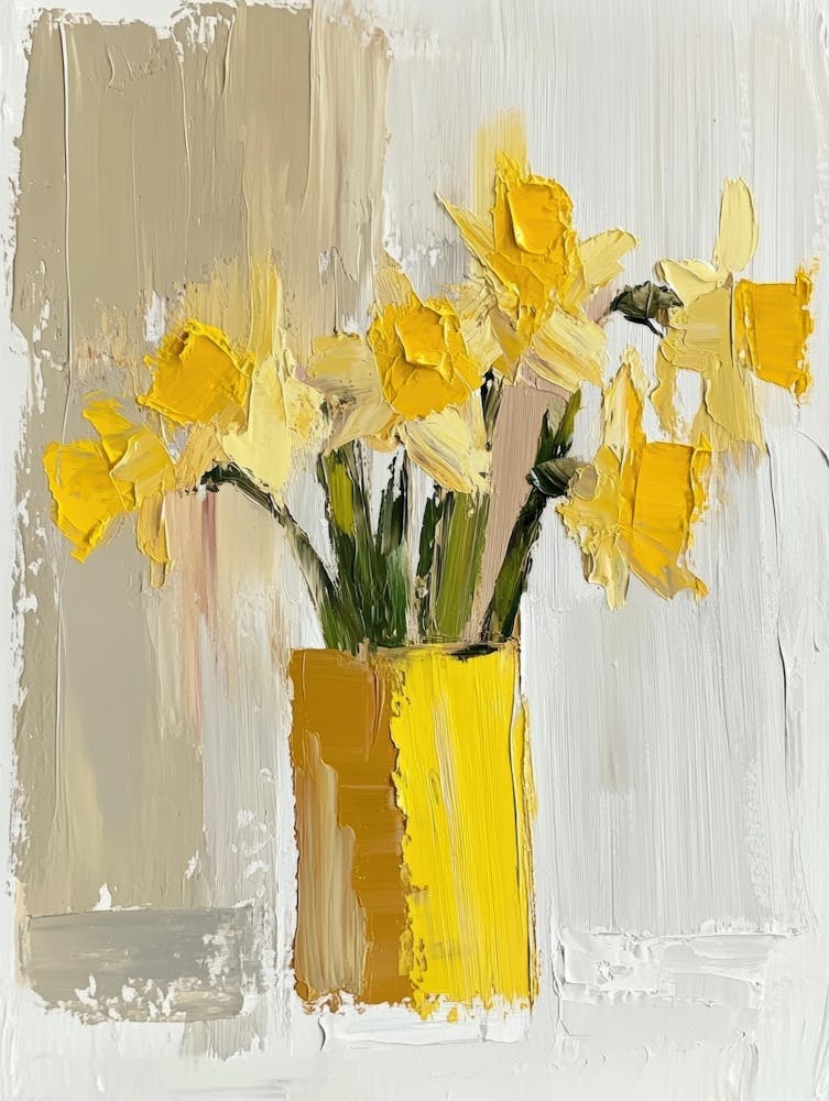 Yellow Daffodils 4