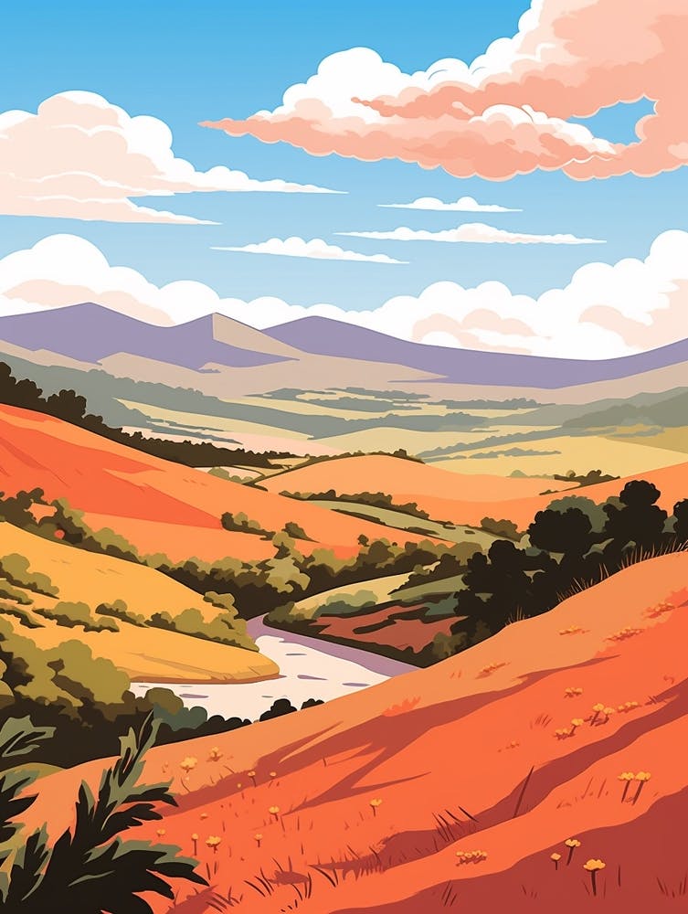 Ecuador Travel Illustration