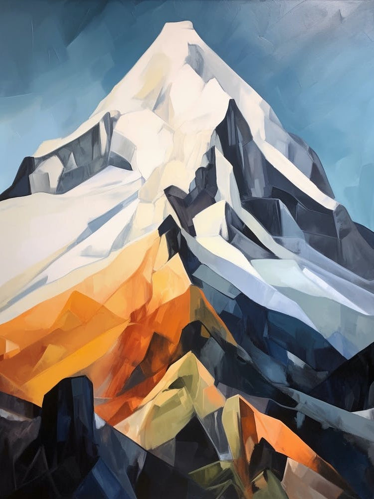 Mount Hood Usa 1 Mountain Painting