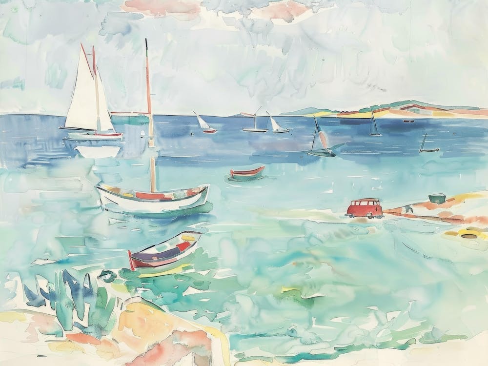 Sailboats In The Bay 2