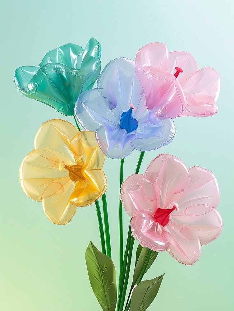 Dreamy Inflatable Flowers Forget Me Not 5