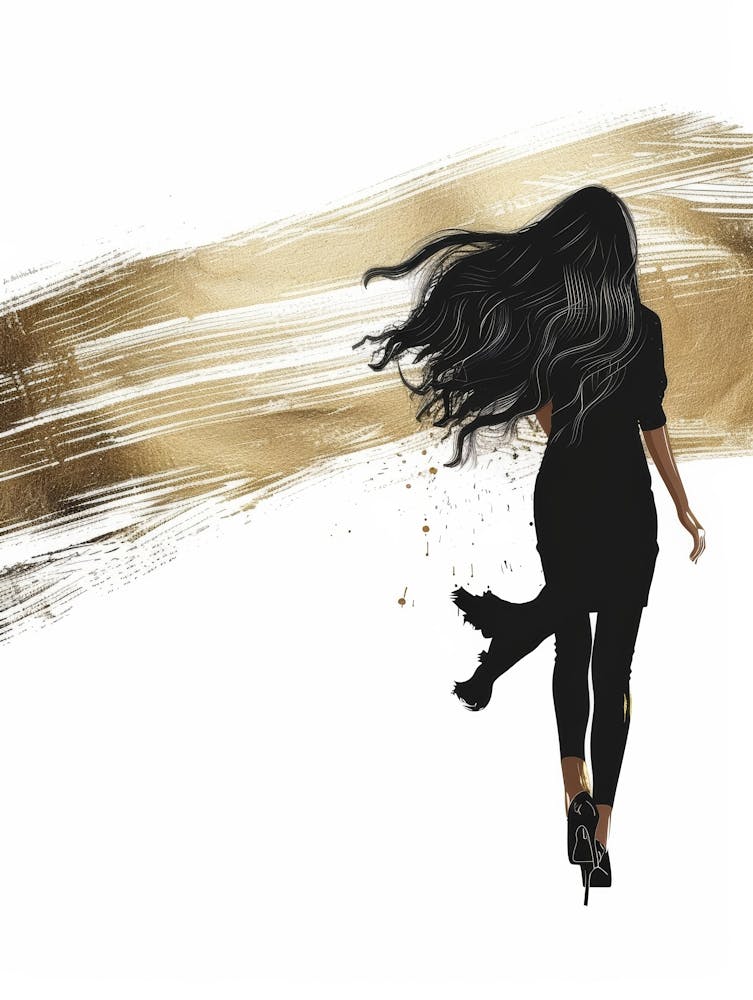 Girl With Long Hair 3