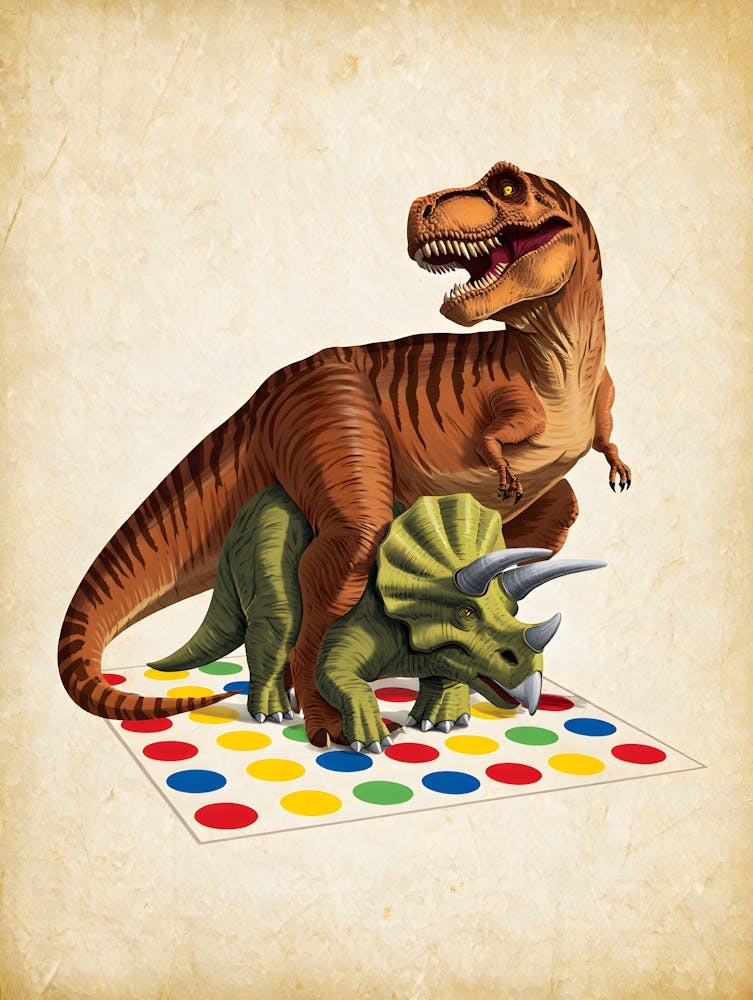 Dinosaurs And T - Rex