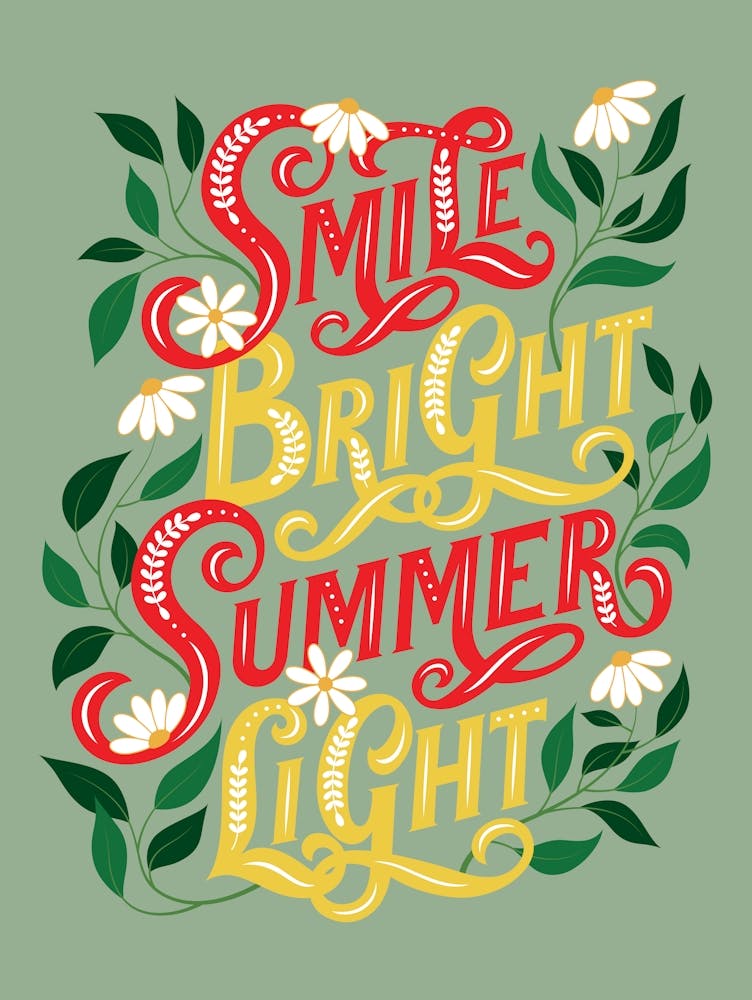 Smile Bright Summer Light Celadon