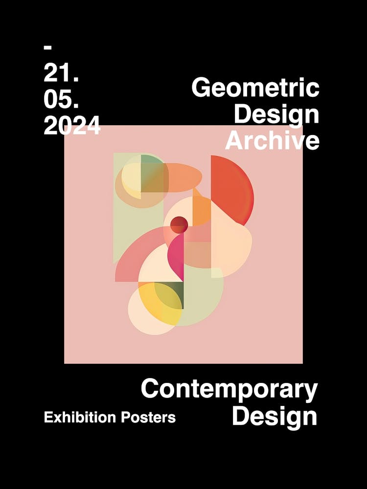 Geometric Design Archive Poster 02