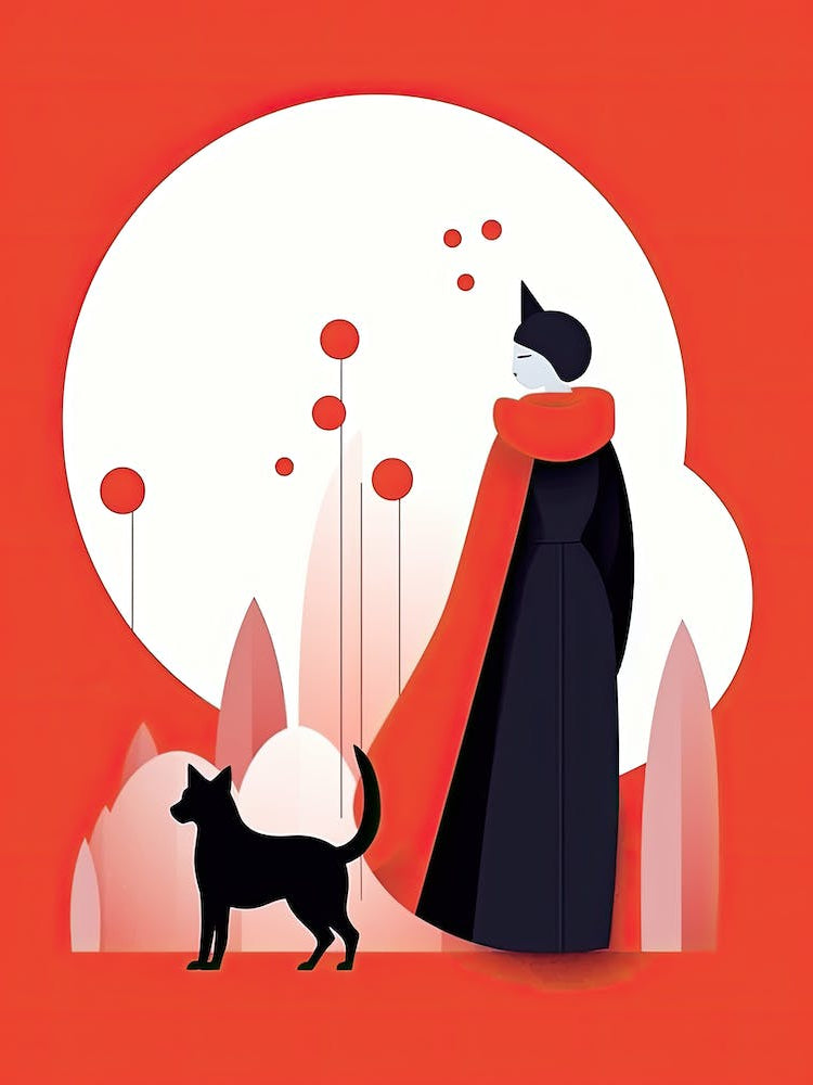 Unfolding Femininity: Abstract Woman's Charisma