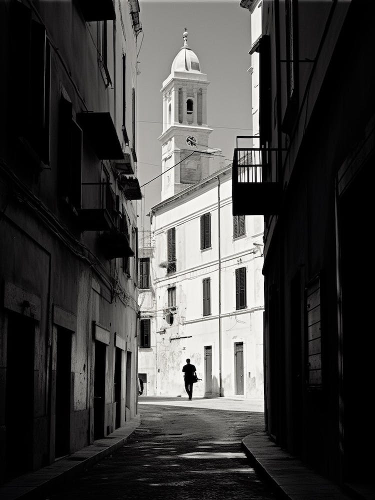 Ancona, Italy,  Black And White Analogue Photography  3