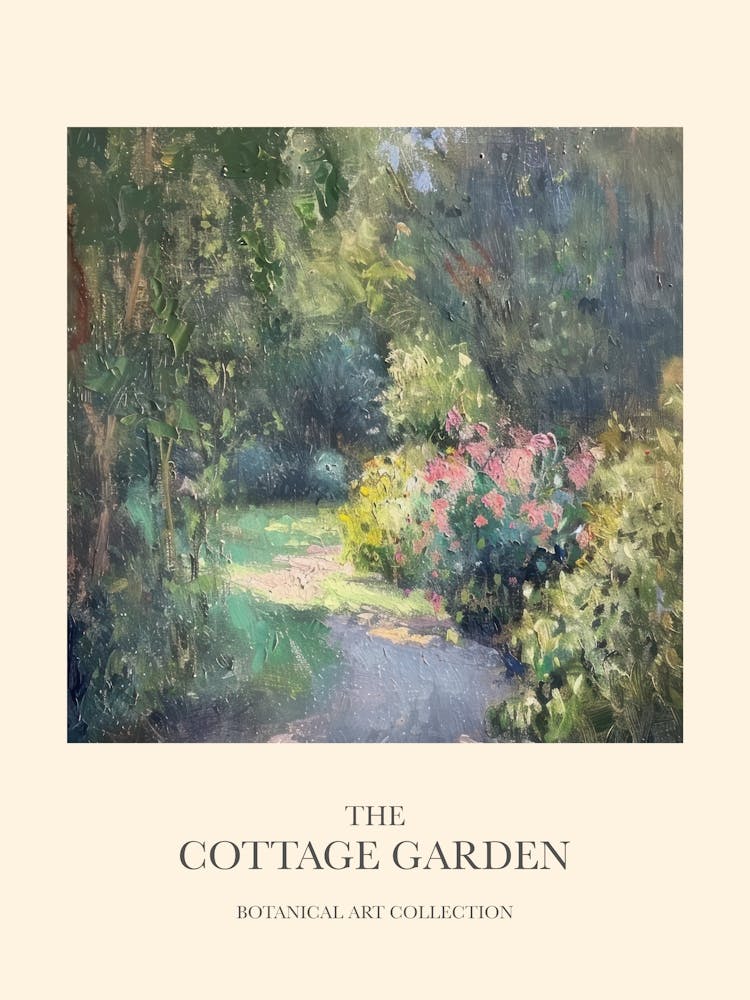 Cottage Garden Poster Wild Bloom 2