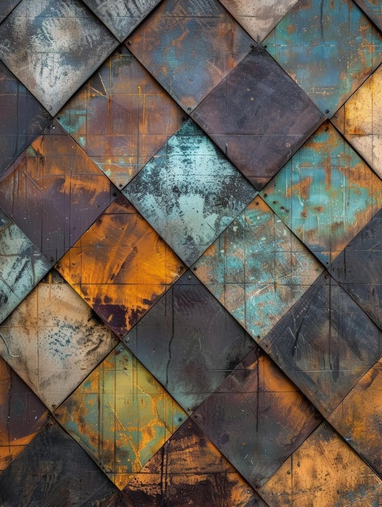 Rusty Metal Wall