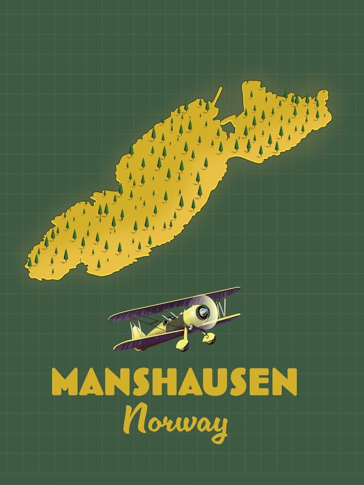 Manasseen Norway Map
