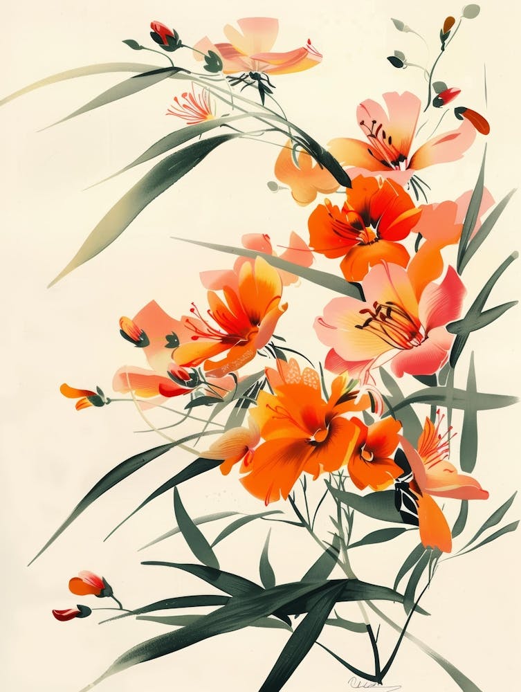 Chinesische Blumenmalerei 1