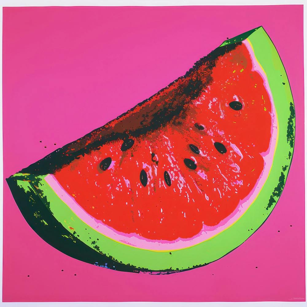 Wassermelonen-Pop-Art 2