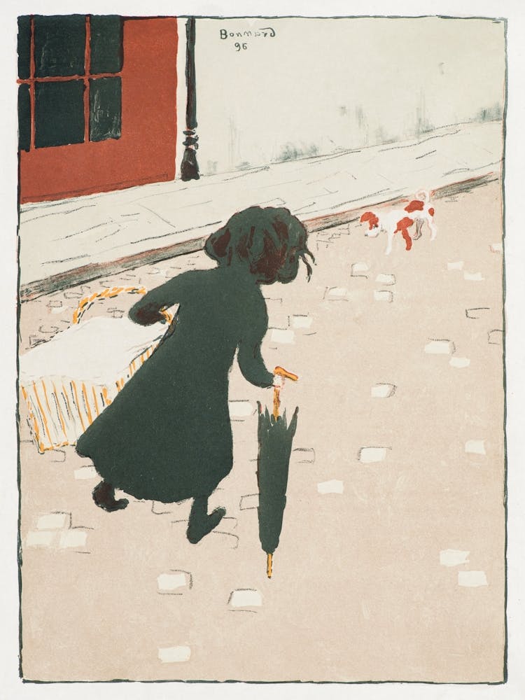 Girl With An Umbrella 1