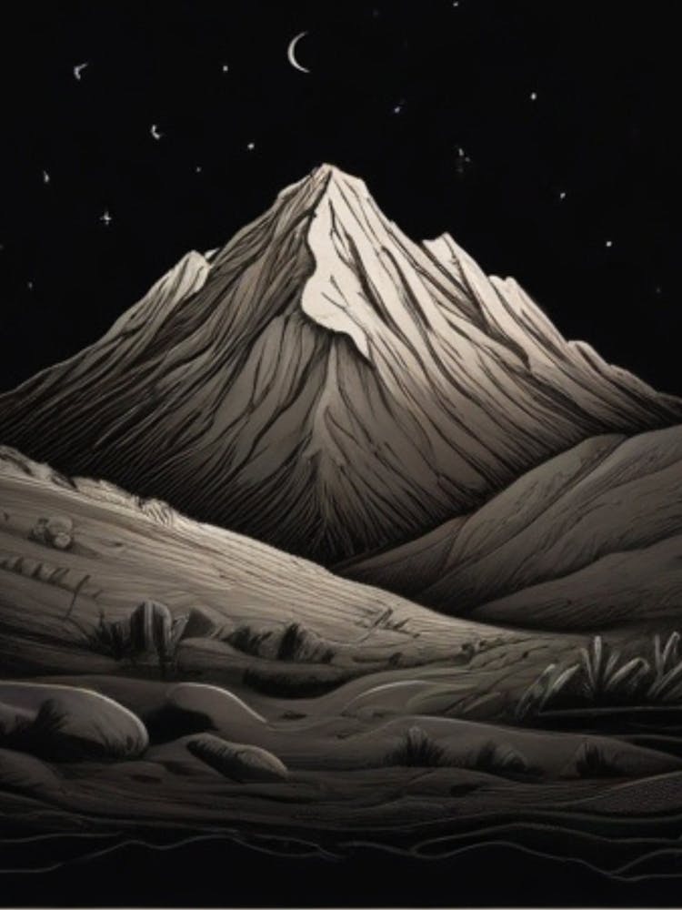 Night In The Mountains