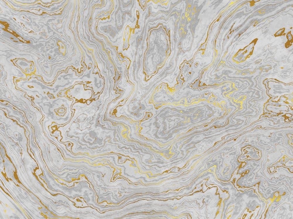 Calcatta Oro White And Gold Marble Texture I