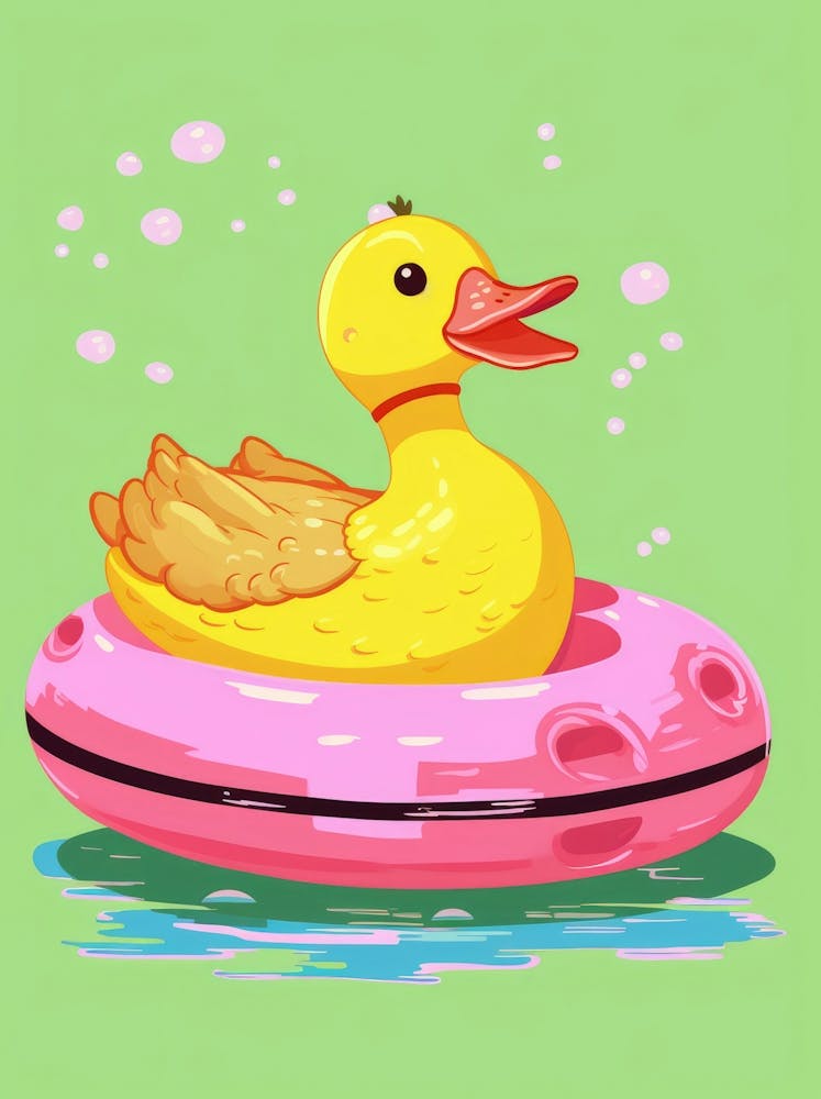 Duck In The Pool