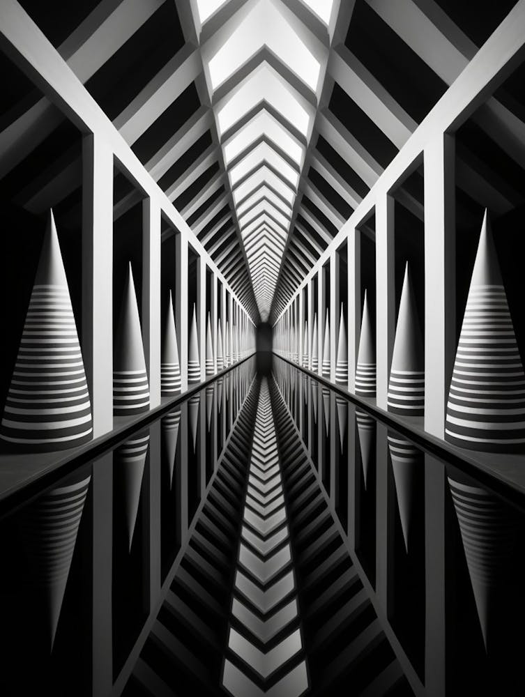 Geometric Reflections Abstract 12