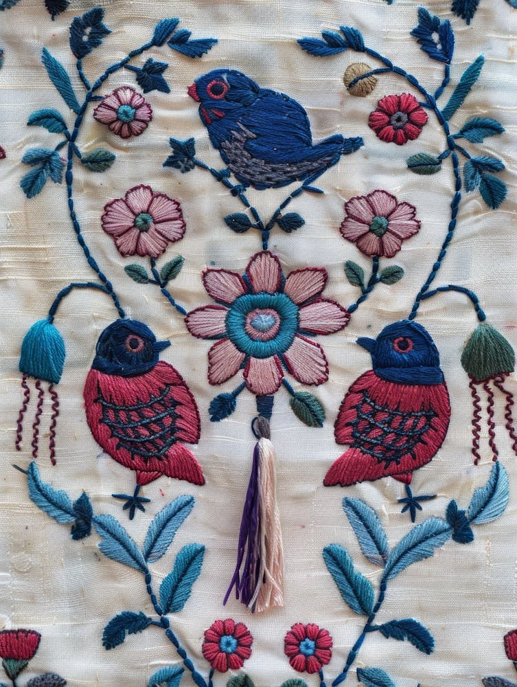 Birds And Flowers 1