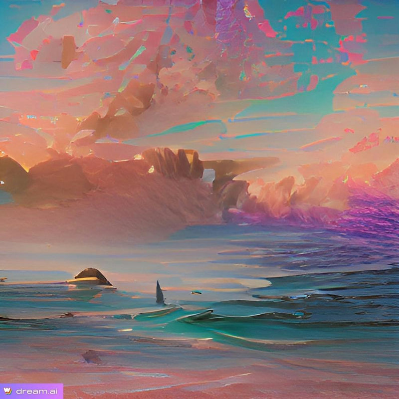 Whimsical ocean