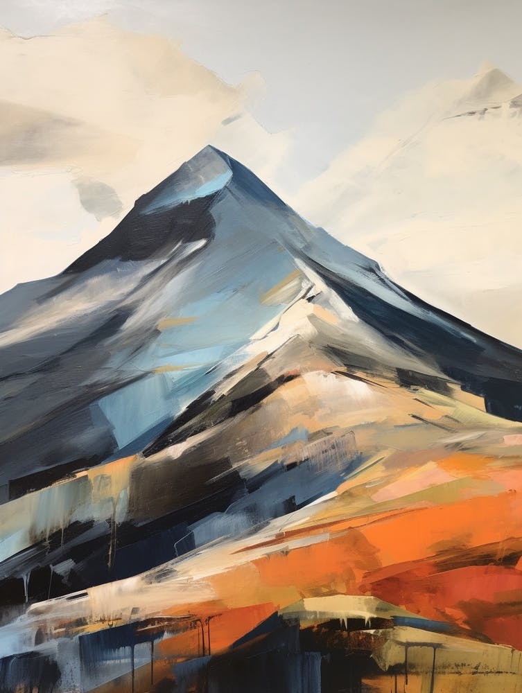 Beinn A Chleibh Schottland 1 Bergmalerei