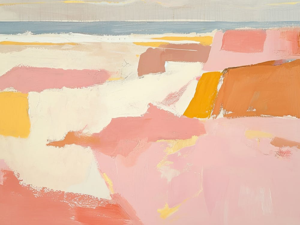 Abstract British Seacoast