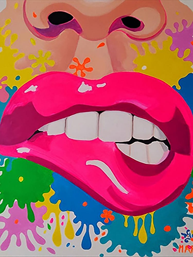 Splatter Lips 1