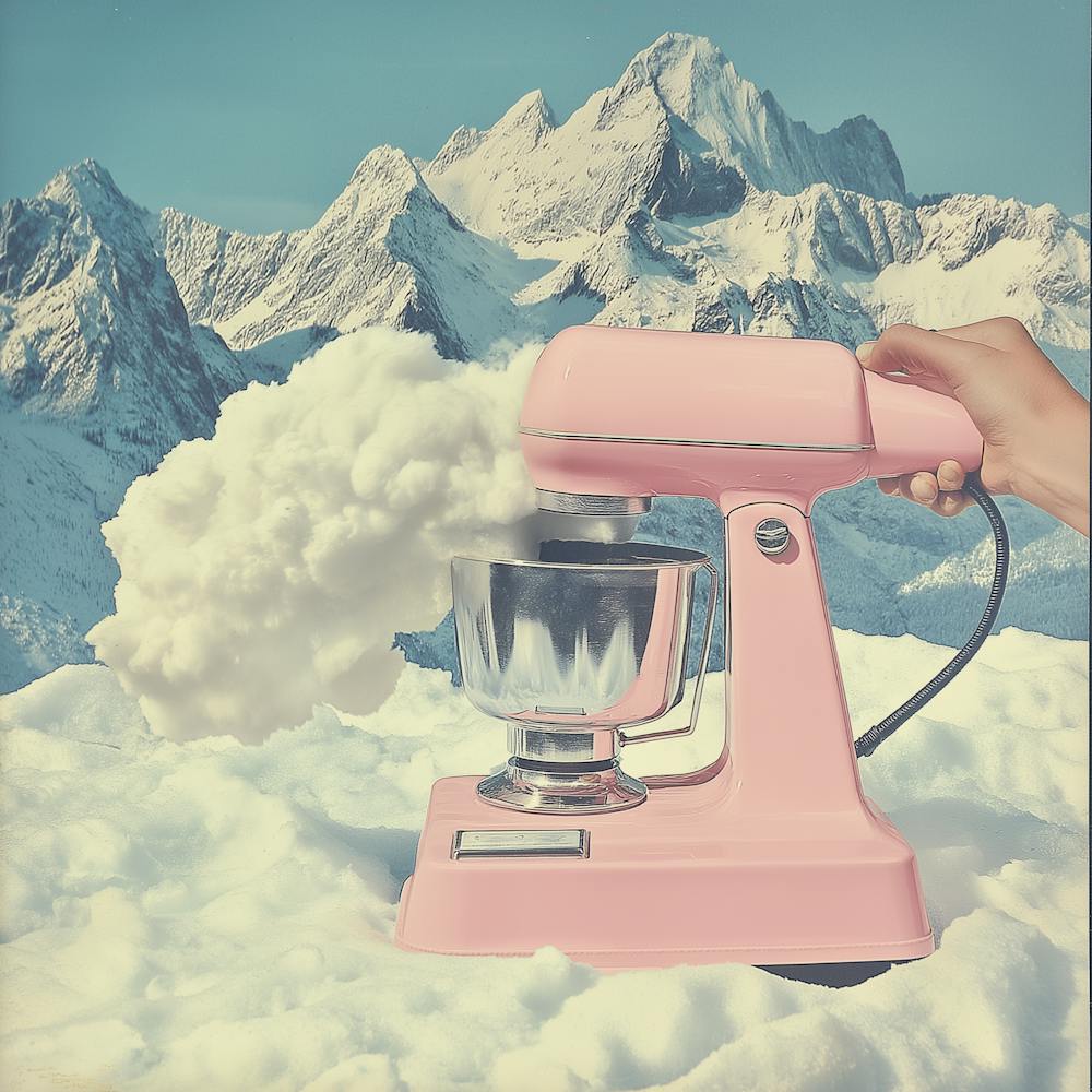 Electric Hand Cloud Mixer