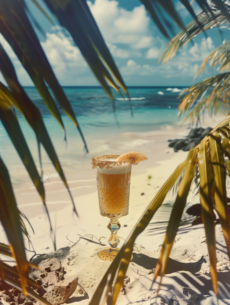 Cocktail On The Beach