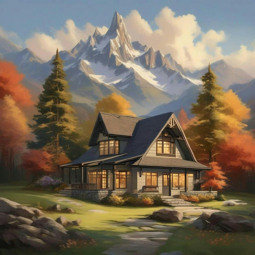 Cabin In The Mountains