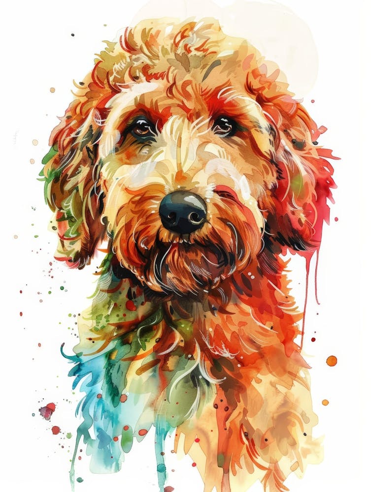 Poodle Painting 4