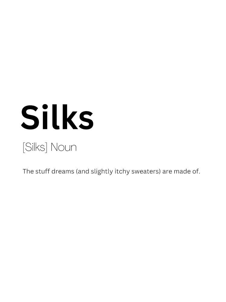 Silks Definition Meaning 1
