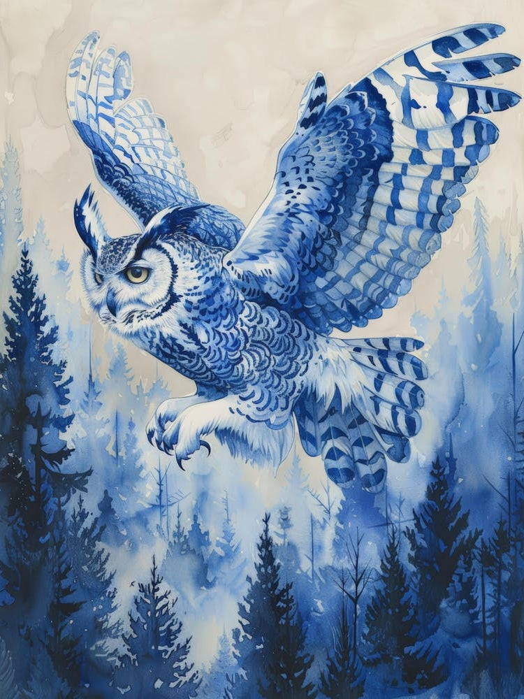Owl In Flight 5