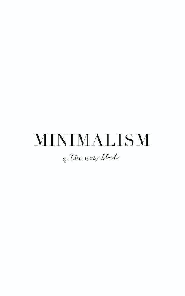 Minimalism