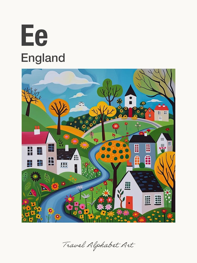 Kids Travel Alphabet  England 4