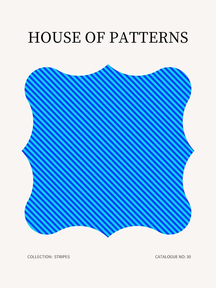 Stripes Pattern Poster 30