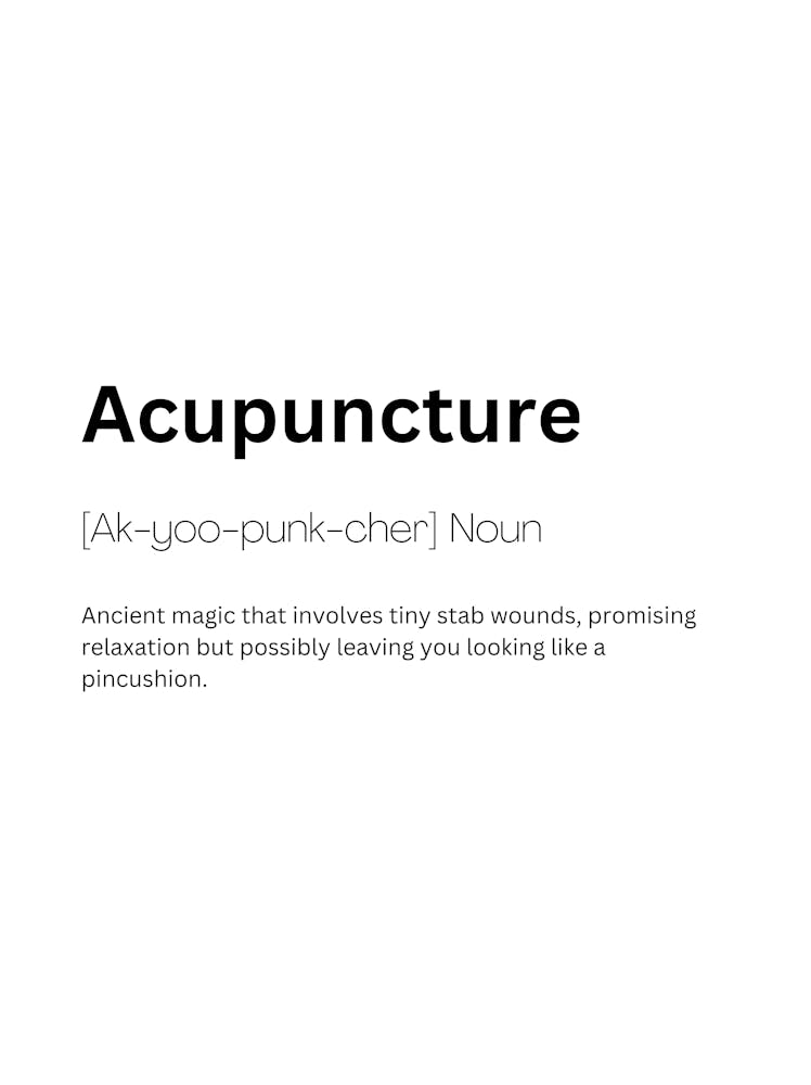 Acupuncture Definition Meaning 1